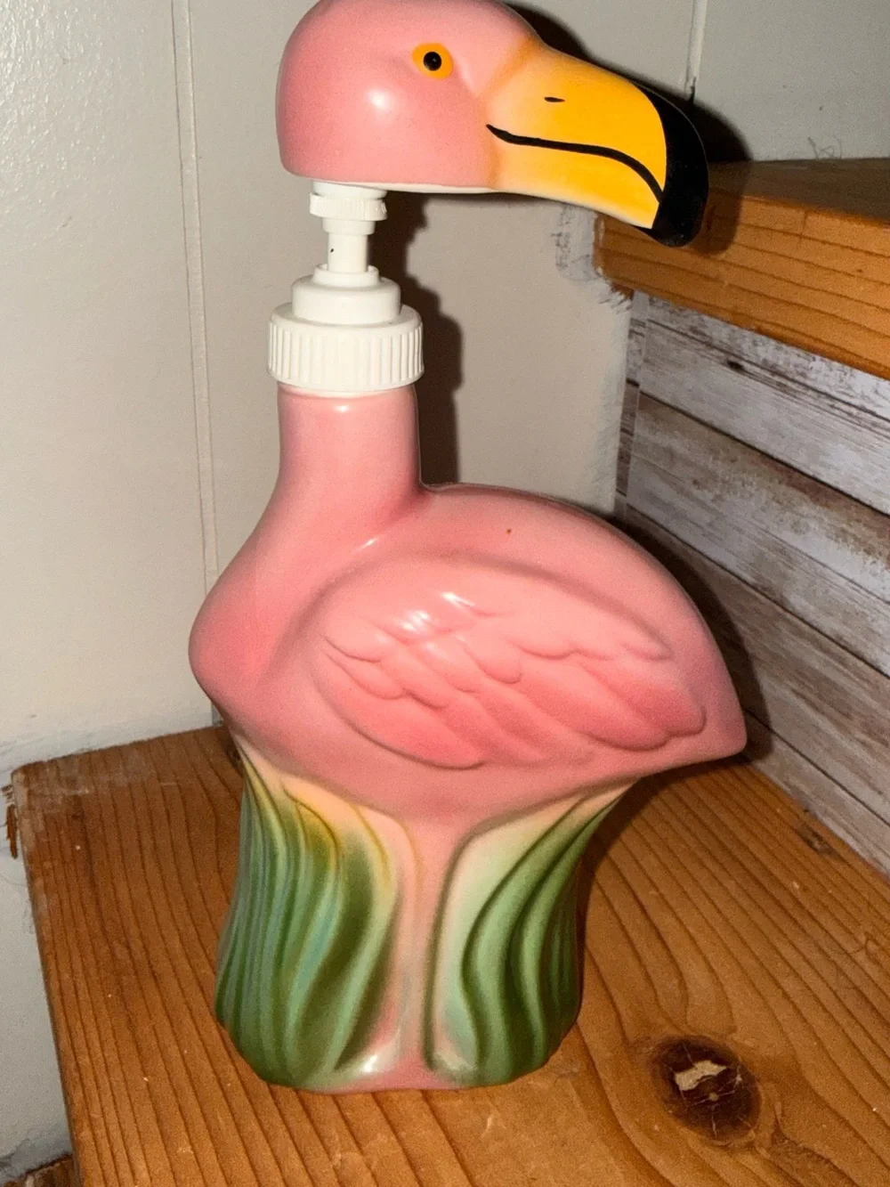 Pink Flamingo Soap/Lotion Dispenser